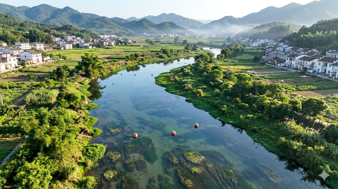 Guangdong Dongbian River — Wasserumwelt-Restaurierung & O&M